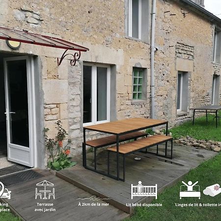 Maison Renovee En Pierres Sejour Spacieux Avec Jardin Et Terrasse Amenagee Pres Omaha Beach & Bayeux A 5Mn De La Mer Tous Commerces Commes Eksteriør billede
